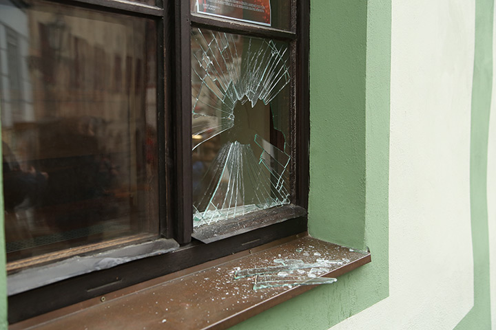 A2B Glass are able to board up broken windows while they are being repaired in Shirley.